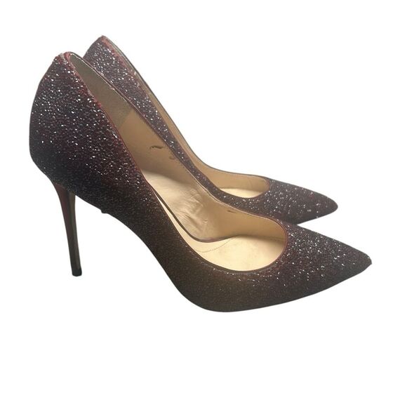 VINCE CAMUTO Imagine Shimmer Sparkle Classic Pump Heels Size 8 Holiday Event - Picture 3 of 11